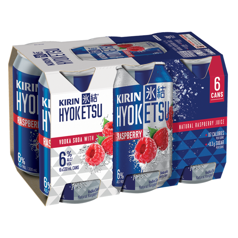 Kirin Hyoketsu Raspberry 6pk 6% Cans